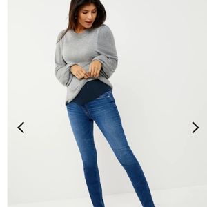 A pea in the pod Paige denim ultra skinny jeans size 28 maternity